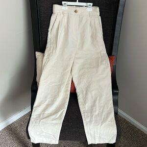 Ivory trouser pant. H&M size US 2